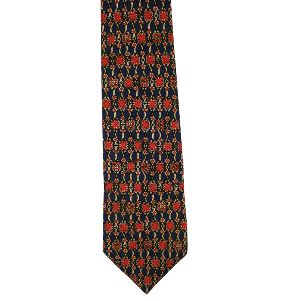 Burberry Patterned Silk Tie